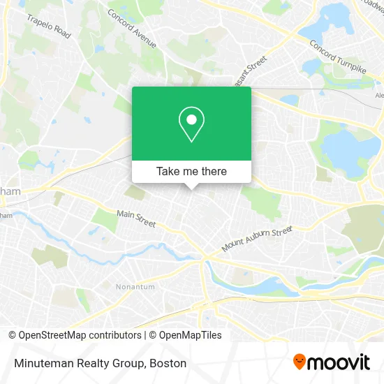 Minuteman Realty Group map
