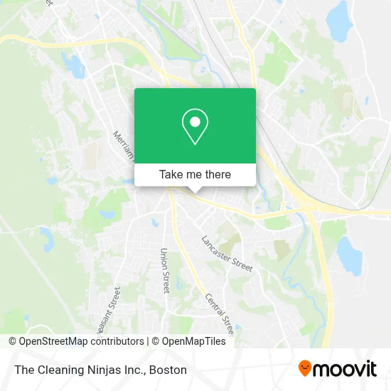 The Cleaning Ninjas Inc. map