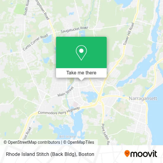 Rhode Island Stitch (Back Bldg) map