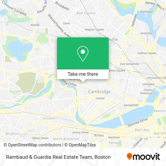 Rambaud & Guardia Real Estate Team map