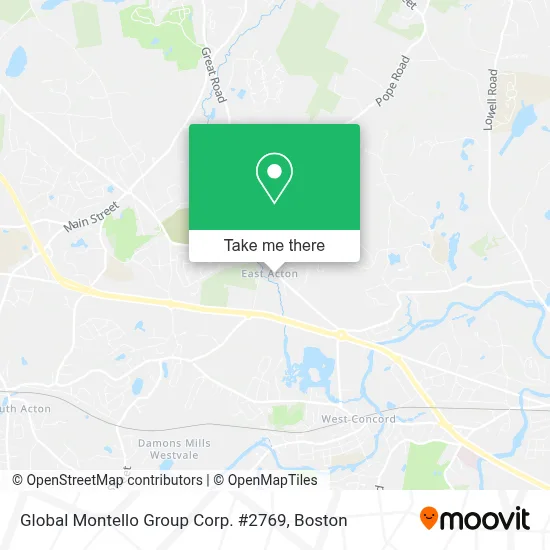 Global Montello Group Corp. #2769 map