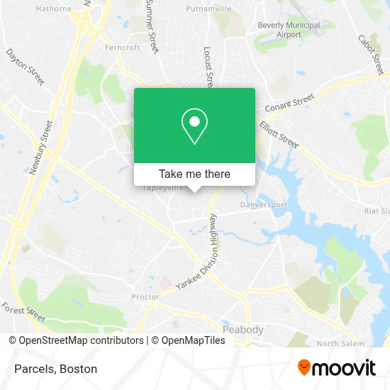 Parcels map