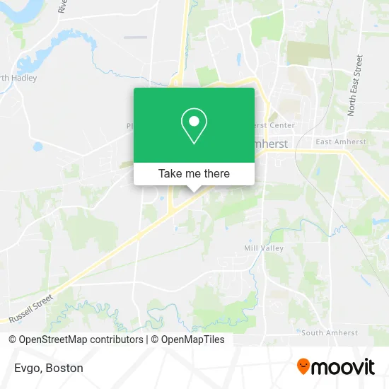 Evgo map