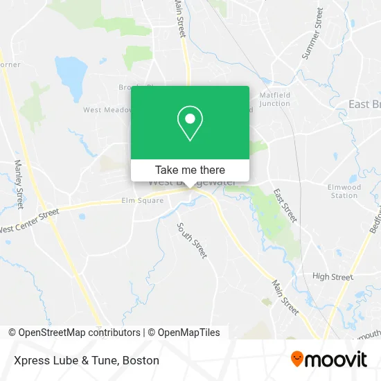 Xpress Lube & Tune map