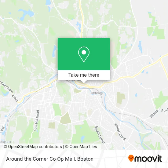 Around the Corner Co-Op Mall map