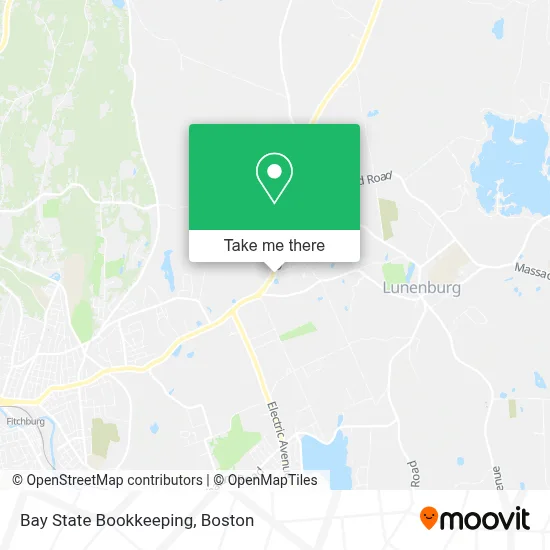 Bay State Bookkeeping map