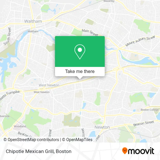 Chipotle Mexican Grill map