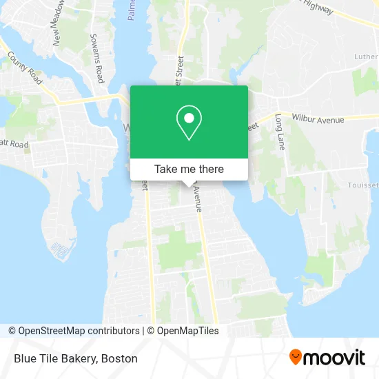 Blue Tile Bakery map