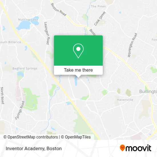 Inventor Academy map