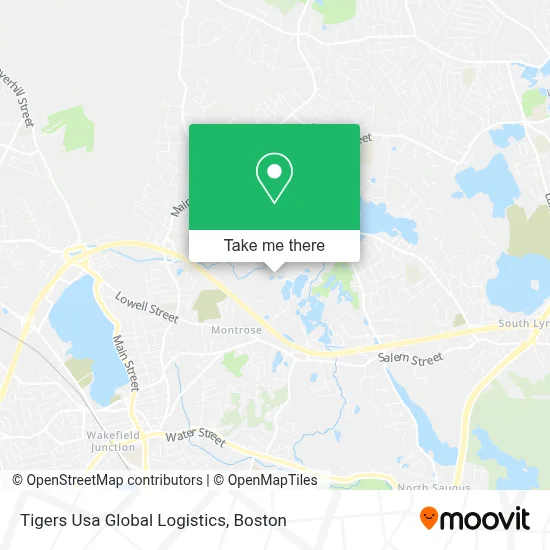 Tigers Usa Global Logistics map