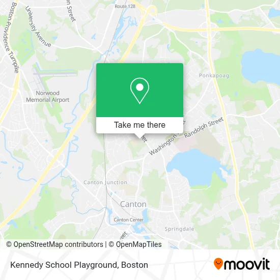 Kennedy School Playground map