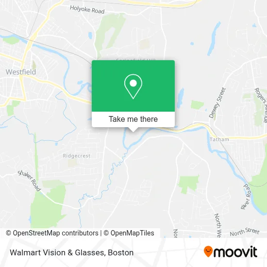 Walmart Vision & Glasses map