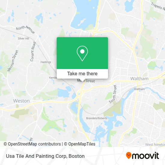 Usa Tile And Painting Corp map