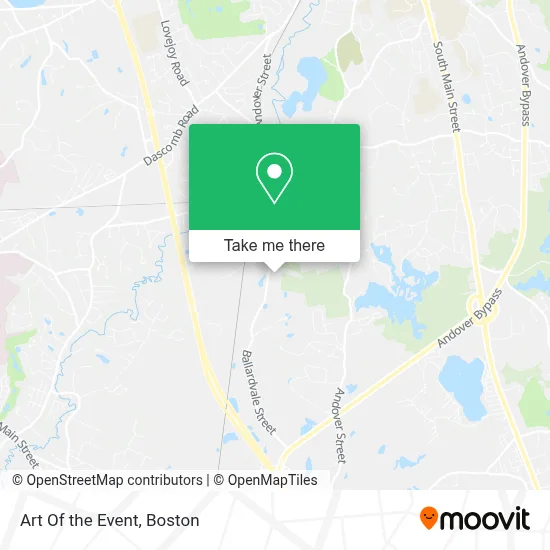 Art Of the Event map
