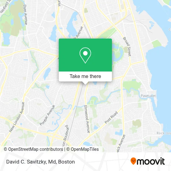 David C. Savitzky, Md map