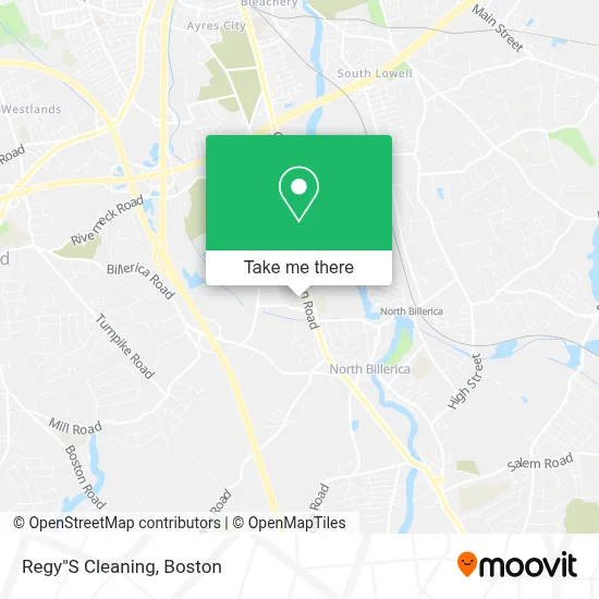 Regy"S Cleaning map