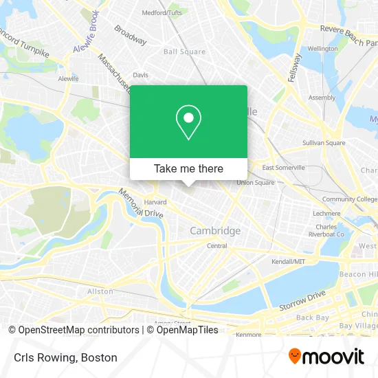 Crls Rowing map