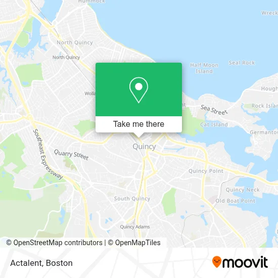 Actalent map
