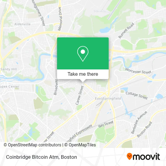 Coinbridge Bitcoin Atm map
