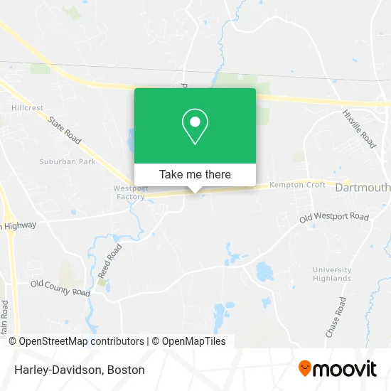 Harley-Davidson map