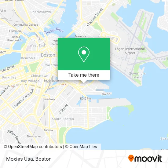 Moxies Usa map