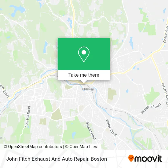 John Fitch Exhaust And Auto Repair map