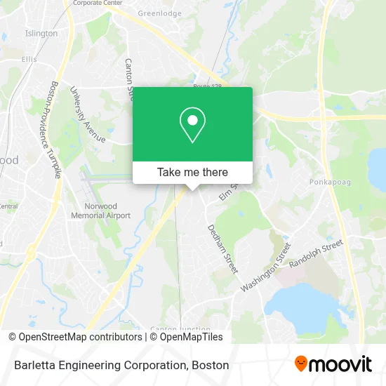 Barletta Engineering Corporation map