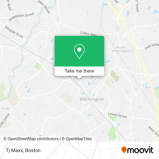 Tj Maxx map