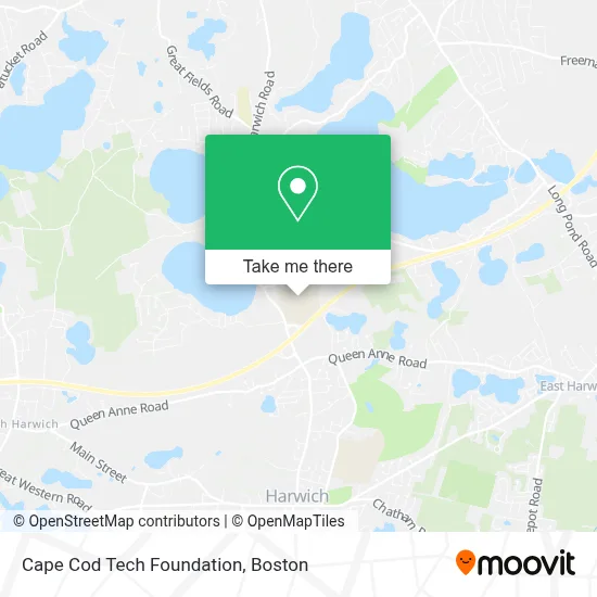 Cape Cod Tech Foundation map