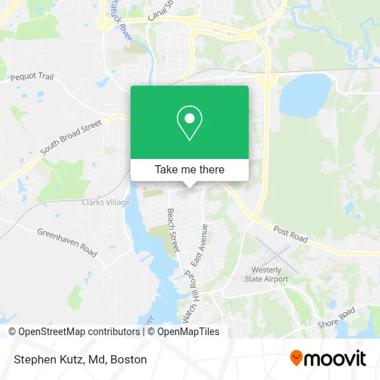Stephen Kutz, Md map
