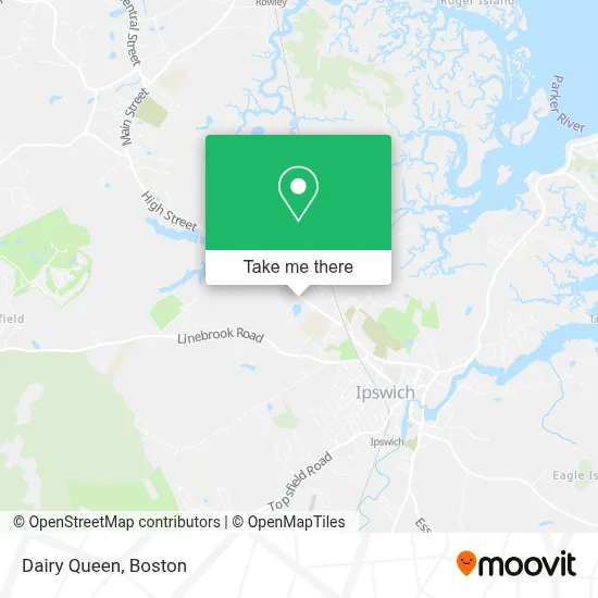 Dairy Queen map