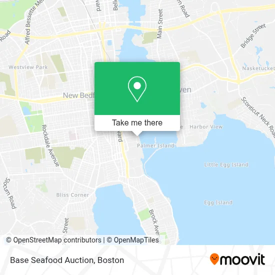 Base Seafood Auction map