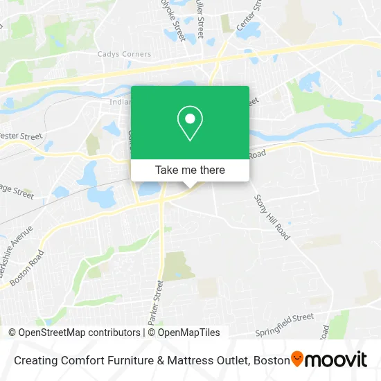 Creating Comfort Furniture & Mattress Outlet map