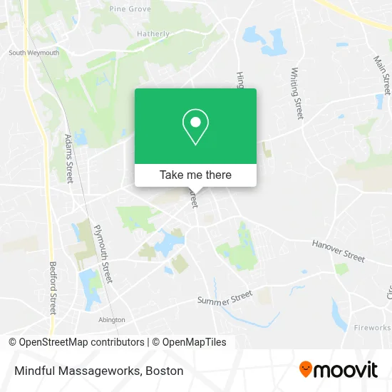 Mindful Massageworks map