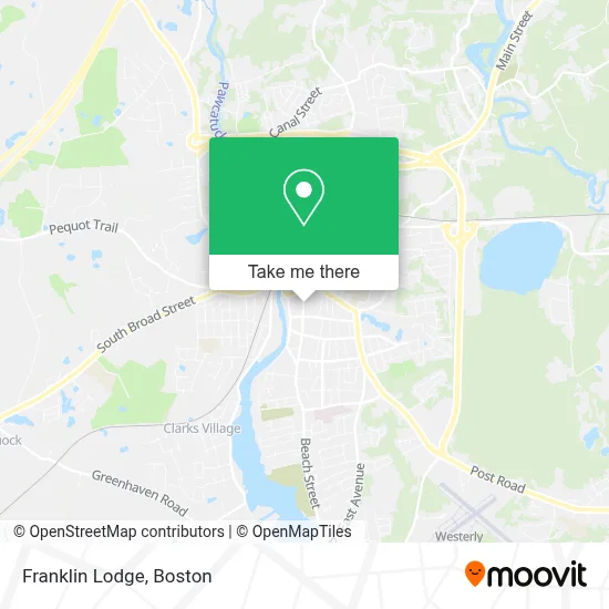 Franklin Lodge map