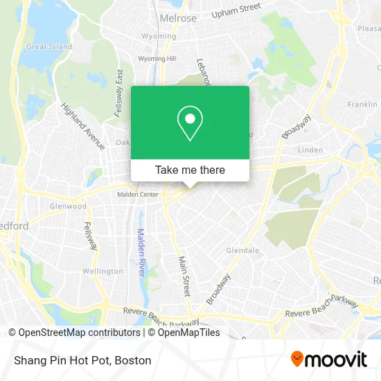 Shang Pin Hot Pot map