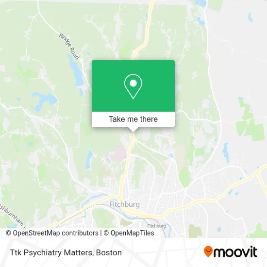 Ttk Psychiatry Matters map