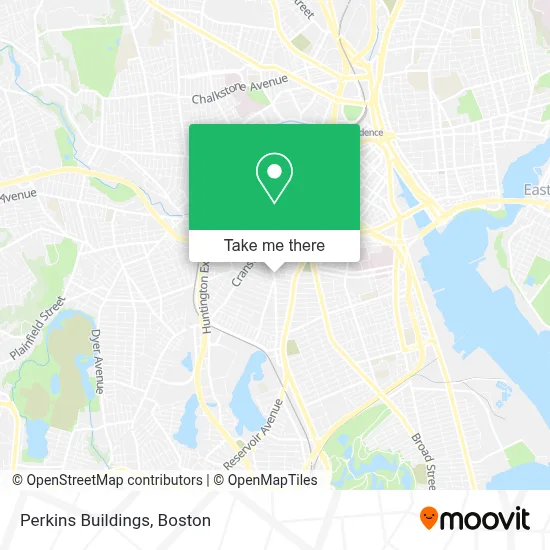 Perkins Buildings map