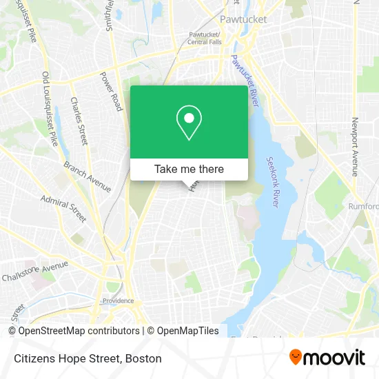 Citizens Hope Street map