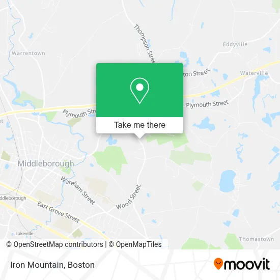 Iron Mountain map