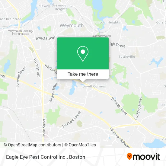 Eagle Eye Pest Control Inc. map