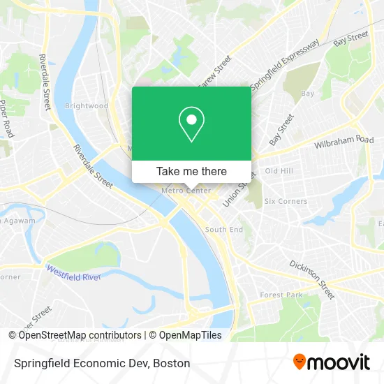 Springfield Economic Dev map