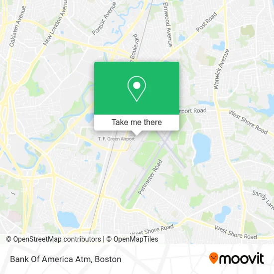 Bank Of America Atm map