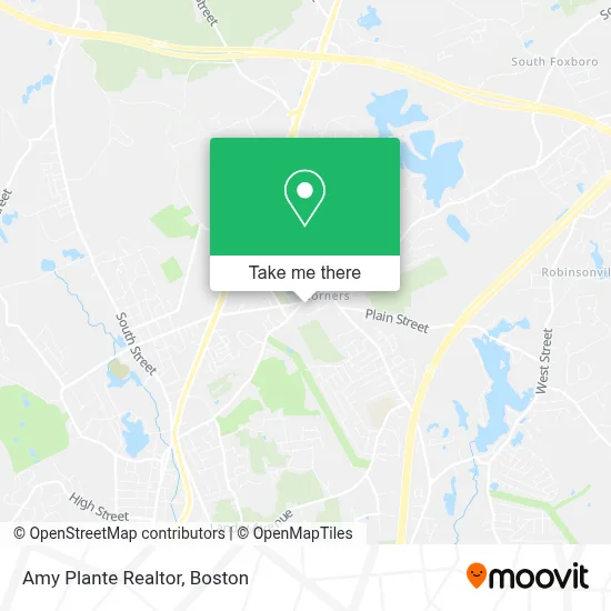 Amy Plante Realtor map