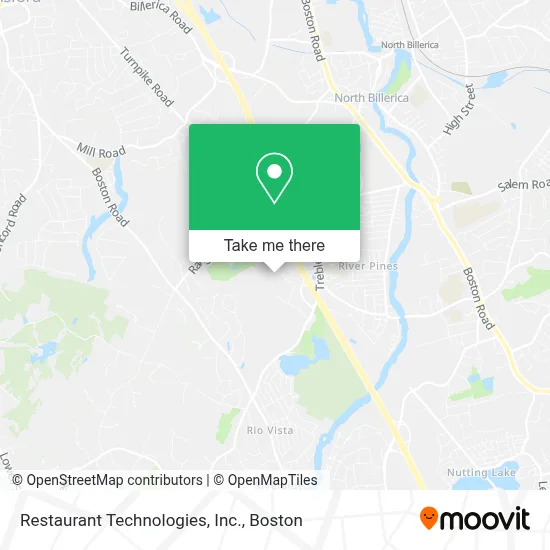 Restaurant Technologies, Inc. map
