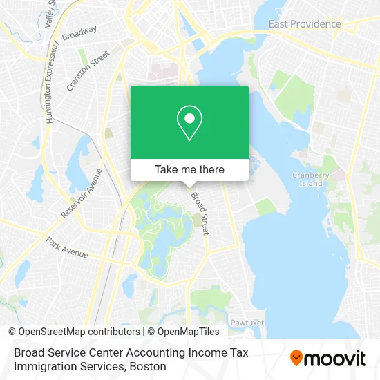Broad Service Center Accounting Income Tax Immigration Services map