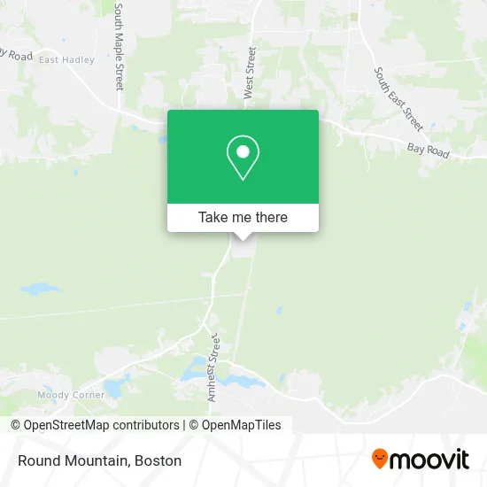Round Mountain map