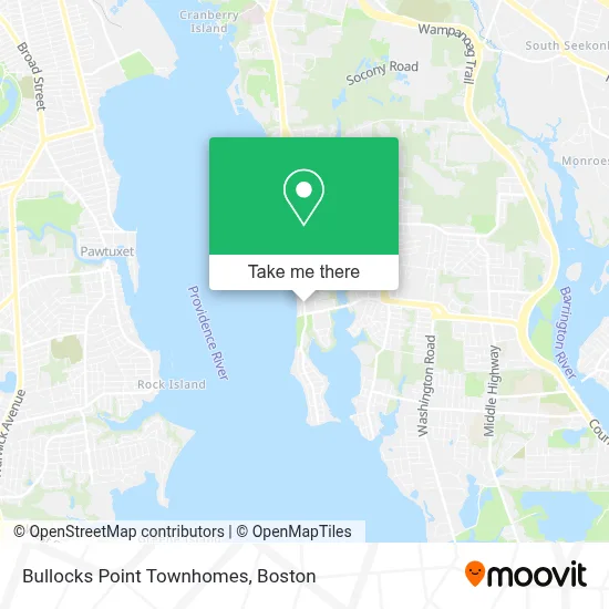 Bullocks Point Townhomes map