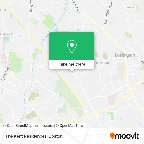 The Kent Residences map