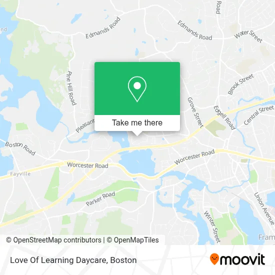 Love Of Learning Daycare map